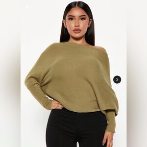Fashionnova Off Shoulder Sweater